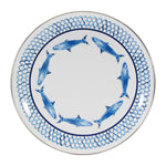 FC56S4 - Fish Camp Dinner Plates - Set of 4 - Golden Rabbit Enamelware