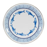 FC56S4 - Fish Camp Dinner Plates - Set of 4 - Golden Rabbit Enamelware