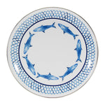 FC56S4 - Fish Camp Dinner Plates - Set of 4 - Golden Rabbit Enamelware