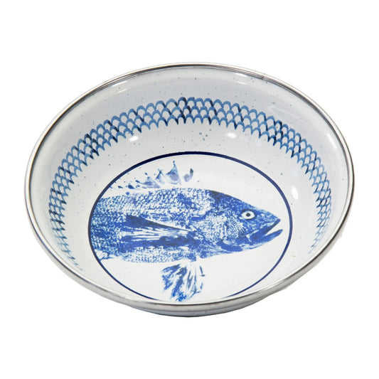 FC59S6 - Fish Camp Tasting Dishes - Set of 6 - Golden Rabbit Enamelware