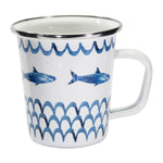 FC66S4 - Set of 4 Fish Camp Latte Mugs AltImage2