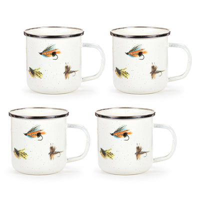 FF05S4 - Set of 4 Fishing Fly Adult Mugs  Primary Image