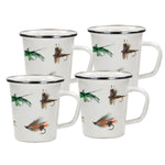 FF66S4 - Set of 4 Fishing Fly Latte Mugs Primary Image