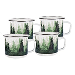 FG28S4 - Set of 4 Forest Glen Grande Mugs Primary Image