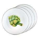 FP56S4 - Fresh Produce Dinner Plates - Set of 4 - Golden Rabbit Enamelware