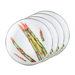 FP69S4 - Fresh Produce Sandwich Plates - Set of 4 - Golden Rabbit Enamelware