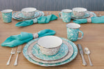 GL30-2 - Sea Glass Swirl 2 pc Prep Bowl Set - Golden Rabbit Enamelware