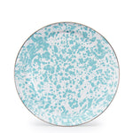 GL21 - Sea Glass Swirl Medium Tray - Golden Rabbit Enamelware