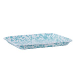 GL58S2 - Set of 2 Sea Glass Quarter Sheet Trays - Golden Rabbit Enamelware