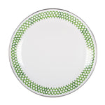 GS56S4 - Set of 4 Green Scallop Dinner Plates AltImage3