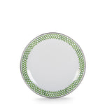 GS69S4 - Set of 4 Green Scallop Sandwich Plates AltImage2