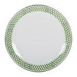 GS69S4 - Set of 4 Green Scallop Sandwich Plates   AltImage3