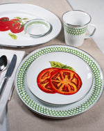 TM59S6 - Tomatoes Tasting Dishes - Set of 6 - Golden Rabbit Enamelware