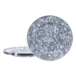 GY07S4 - Set of 4 Grey Swirl Dinner Plates Primary Image