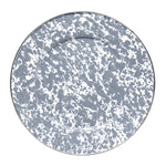 GY07S4 - Set of 4 Grey Swirl Dinner Plates AltImage2