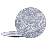 GY26S2 - Set of 2 Grey Swirl Chargers Primary Image