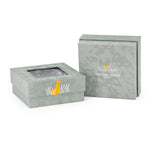 GY29 - Grey Swirl Tasting Dishe Set - Set of 4 - Golden Rabbit Enamelware