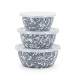 GY30 - Grey Swirl Nesting Bowls Primary Image