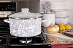 GY72 - Grey Swirl 6 qt Stock Pot AltImage3