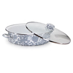 GY80 - Grey Swirl Large Saute Pan AltImage2