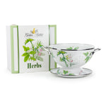 HB107 - Herbs Colander Set - Golden Rabbit Enamelware
