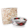 Highland Plaid Popcorn Bowl Gift