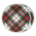 HP36S2 - Highland Plaid Chargers - Set of 2 - Golden Rabbit Enamelware
