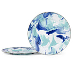 LG26S2 - Lagoon Chargers - Set of 2 - Golden Rabbit Enamelware