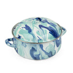 LG31 - Lagoon Dutch Oven - Golden Rabbit Enamelware