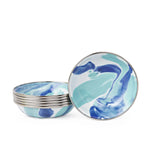 LG59S6 - Lagoon Tasting Dishes - Set of 6 - Golden Rabbit Enamelware