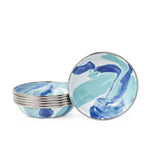 LG59S6 - Lagoon Tasting Dishes - Set of 6 - Golden Rabbit Enamelware