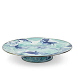 LG76 - Lagoon Cake Plate - Golden Rabbit Enamelware