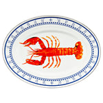 LS06 - Lobster Oval Platter - Golden Rabbit Enamelware