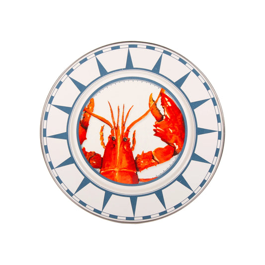 LS07S4 - Set of 4 Lobster Dinner Plates AltImage2