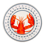 LS26S2 - Lobster Chargers - Set of 2 - Golden Rabbit Enamelware