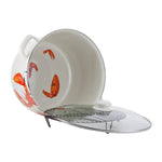 LS75 - Lobster 18 Qt Stock Pot - Golden Rabbit Enamelware