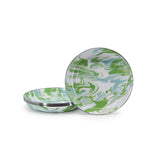 MM04S4 - Modern Monet Pasta Plates - Set of 4 - Golden Rabbit Enamelware