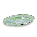 MM06 - Modern Monet Oval Platter - Golden Rabbit Enamelware