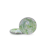 MM11S4 - Modern Monet Sandwich Plates- Set of 4 - Golden Rabbit Enamelware