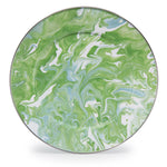 MM26S2 - Modern Monet Chargers - Set of 2 - Golden Rabbit Enamelware