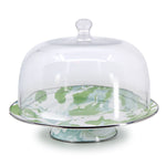 MM76 - Modern Monet Cake Plate - Golden Rabbit Enamelware