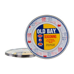 OB07S4 - Old Bay Dinner Plates - Set of 4 - Golden Rabbit Enamelware