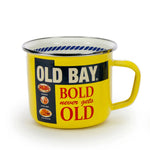 OB28S4 - Old Bay 24 oz Grande Mugs - Set of 4 - Golden Rabbit Enamelware