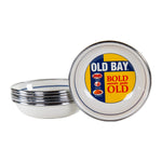 OB59S6 - Old Bay Tasting Dishes - Set of 6 - Golden Rabbit Enamelware