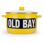 OB75 - Old Bay 18 Qt Stock Pot - Golden Rabbit Enamelware