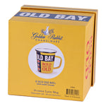 OB86 - Old Bay 16 oz Latte Mug Gift Box - Golden Rabbit Enamelware