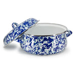 OC31 - Ocean Swirl Dutch Oven - Golden Rabbit Enamelware