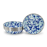 OC59S6 - Ocean Swirl Tasting Dishes - Set of 6 - Golden Rabbit Enamelware