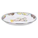 OY21 - Oyster Medium Tray - Golden Rabbit Enamelware