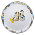 OY21 - Oyster Medium Tray - Golden Rabbit Enamelware